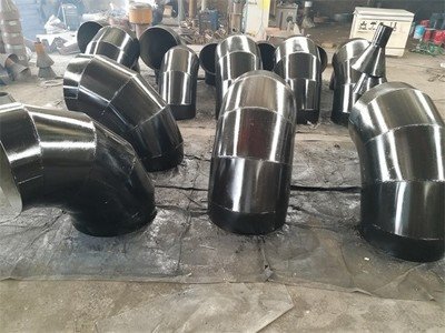 蝦米腰彎頭的制作方法和詳細的圖紙